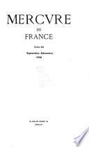 Mercure de France