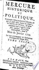 Mercure historique et politique