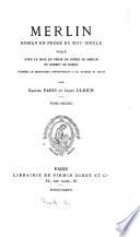 Merlin, roman en prose du XIIIe siècle