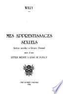 Mes apprentissages sexuels