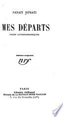 Mes départs