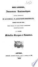 Mes loisirs, amusemens numismatiques