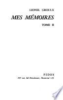 Mes mémoires: 1920-1928