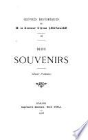 Mes souvenirs (oeuvre posthume)