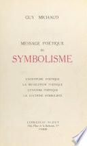 Message poétique du symbolisme