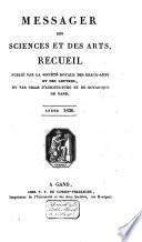Messager des sciences et des arts, recueil