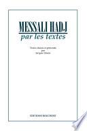 Messali Hadj par les textes