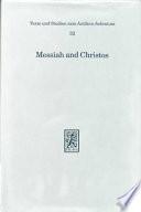 Messiah and Christos