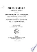 Messianisme, philosophie absolue