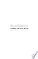 Métamorphose et identité