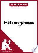 Métamorphoses d'Ovide (Fiche de lecture)