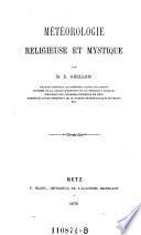 Meteorologie religieuse et mystique