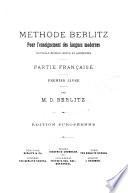 Methode Berlitz pour l'enseignement des langues modernes