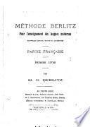 Méthode Berlitz pour l'enseignement des langues modernes