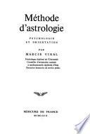Méthode d'astrologie