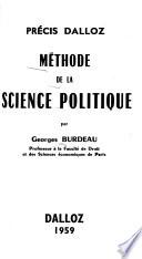 Méthode de la science politique