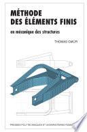 Méthode des éléments finis en mécanique des structures