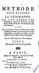Méthode pour étudier la géographie