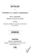 Méthode pour étudier la langue française