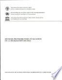 Méthode provisoire pour l'évaluation de la dégradation des sols