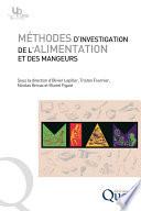 Méthodes d'investigation de l'alimentation et des mangeurs