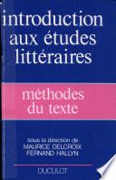 Méthodes du texte