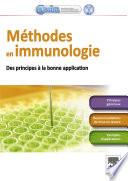 Méthodes en immunologie