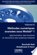 Méthodes numériques avancées sous Matlab® 1
