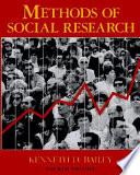 Methods of Social Research