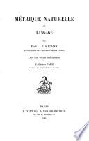 Métrique naturelle du langage