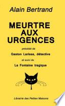 Meurtre aux Urgences