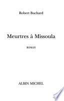 Meurtres à Missoula