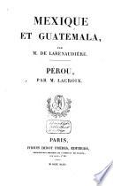 Mexique et Guatemala