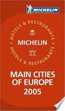 Michelin Main Cities of Europe 2005.