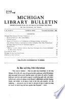 Michigan Library Bulletin