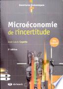 Microéconomie de l'incertitude
