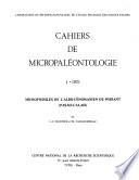 Microfossiles de l'albo-cénomanien de Wissant (Pas-de-Calais)