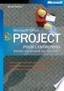 Microsoft Office Project pour l'entreprise