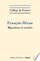 Migrations et sociétés