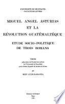 Miguel Angel Asturias et la révolution guatémaltèque