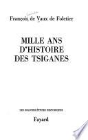 Mille ans d'histoire des tsiganes