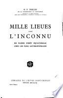 Mille lieues dans l'inconnu