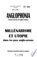 Millenarisme et utopie dans les pays anglo-saxons