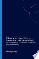 Mimer, Miner, Rimer: Le cycle romanesque de Jacques Roubaud