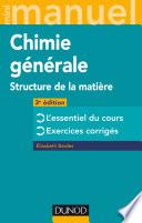 Mini Manuel de Chimie générale - 3e éd.