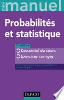 Mini Manuel de Probabilités et statistique - 3e éd.