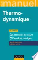 Mini manuel - Thermodynamique - 2e éd.