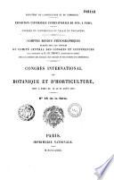 Ministère de l'agriculture et du commerce. Exposition universelle internationale de 1878, à Paris. Congrès et conférences du Palais du Trocadéro