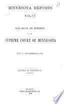 Minnesota Reports