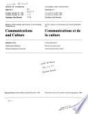 Minutes of Proceedings and Evidence of the Standing Committee on Communications and Culture